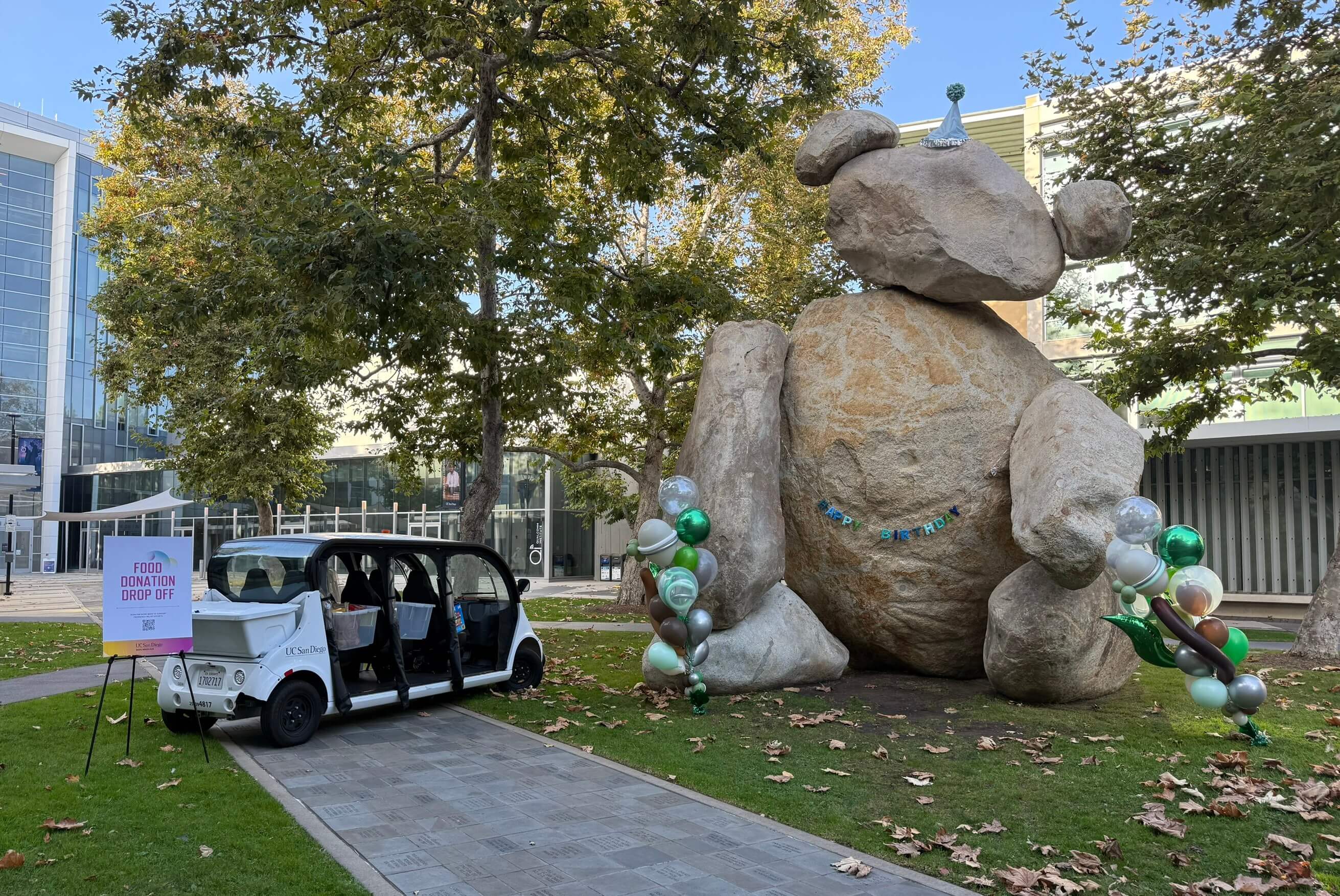 Happy 20th Bear-thday at UCSD!